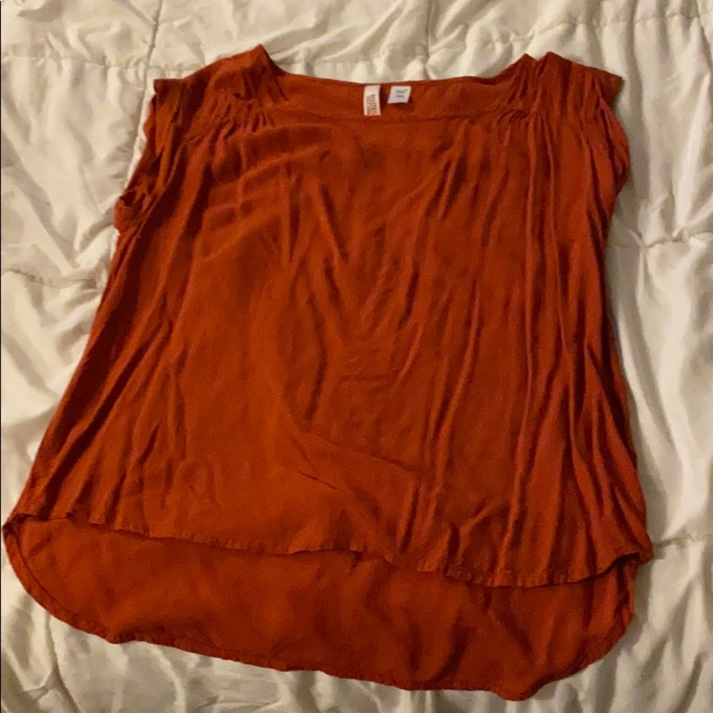 Orange shirt